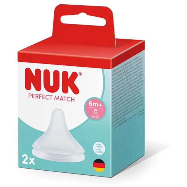 NUK Perfect Match Dinapp,+6mån, 2 st product image