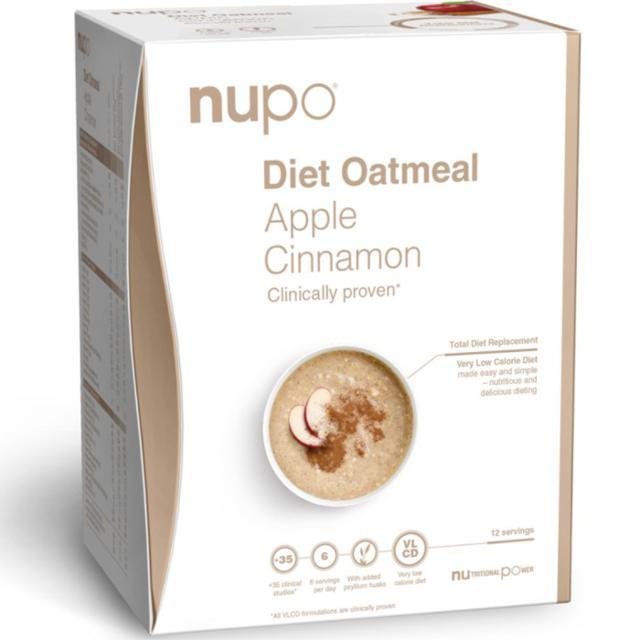 Nupo Diet Oatmeal Apple & Cinnamon 12 portioner product image