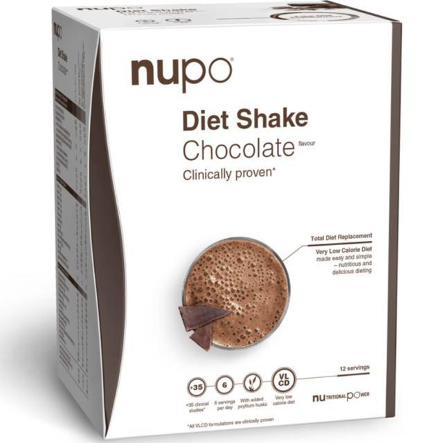 Nupo Diet Shake Chocolate 12 portioner product image