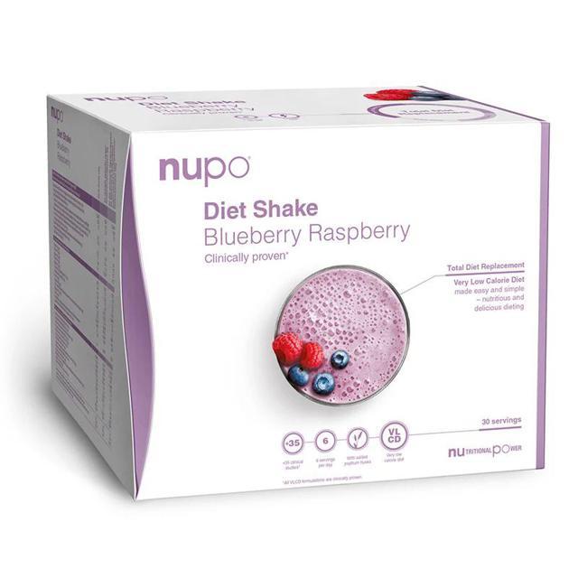 Nupo Diet Shake Value Pack Blueberry Raspberry 30 portioner product image