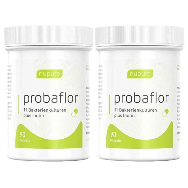 Nupure probaflor Mikrobiotika magensaftresistent Kapseln, 2x90 St Kapseln magensaftresistent product image