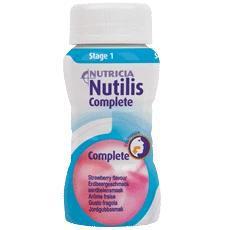 Nutilis Complete Stage 1 - 4x125ml jordgubb - 4 st product image