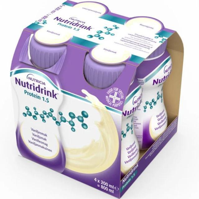 Nutridrink Protein Vanilj 4x200 ml product image