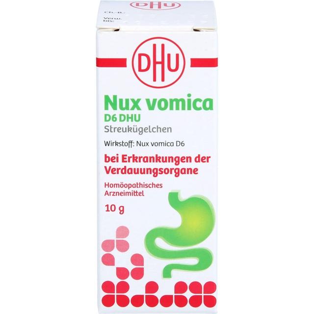 NUX VOMICA D 6 DHU Glob.bei Erkr.d.Verdauungsorg. product image