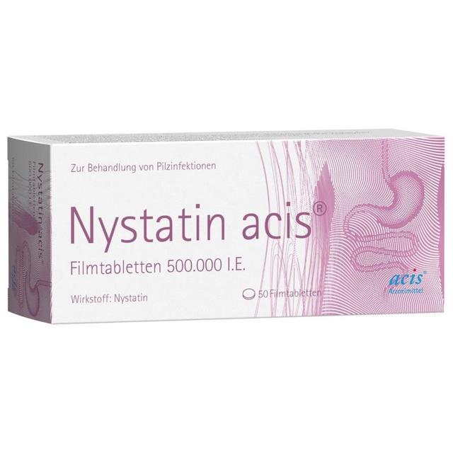 Nystatin acis 50 St Filmtabletten product image