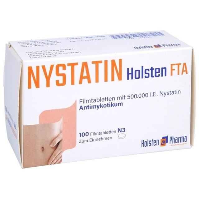 NYSTATIN Holsten Filmtabletten product image