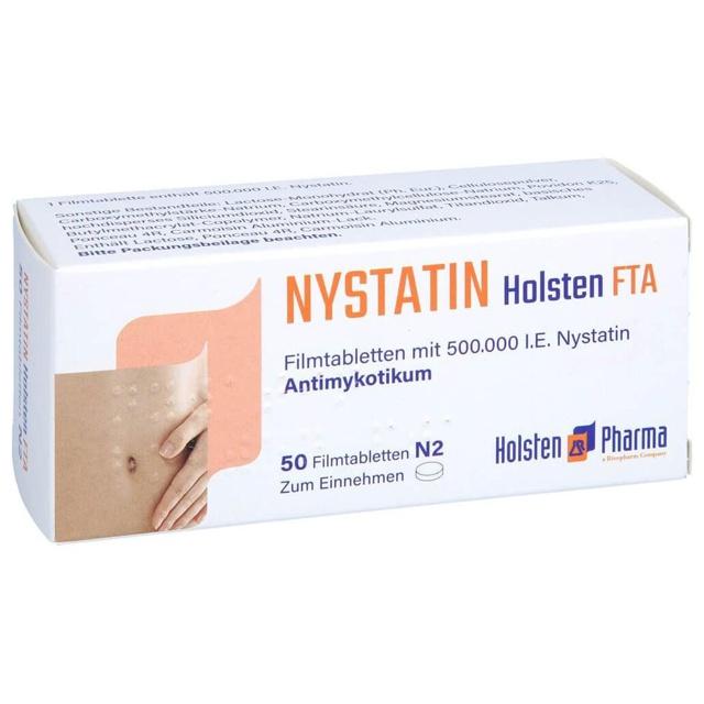 NYSTATIN Holsten Filmtabletten product image