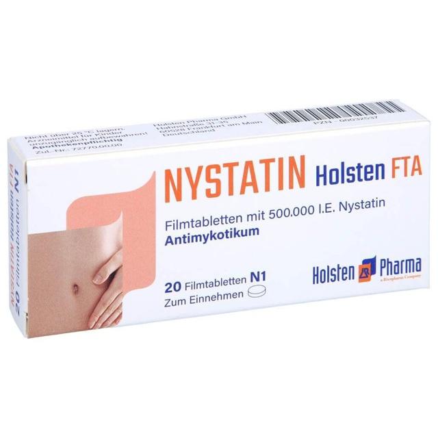 NYSTATIN Holsten Filmtabletten product image