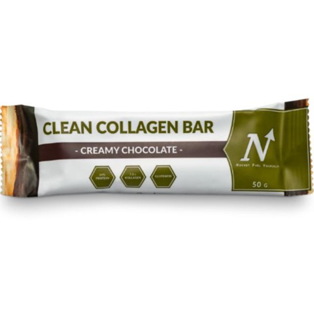 Nyttoteket Clean Collagen Bar, Creamy Chocolate, 1 st product image