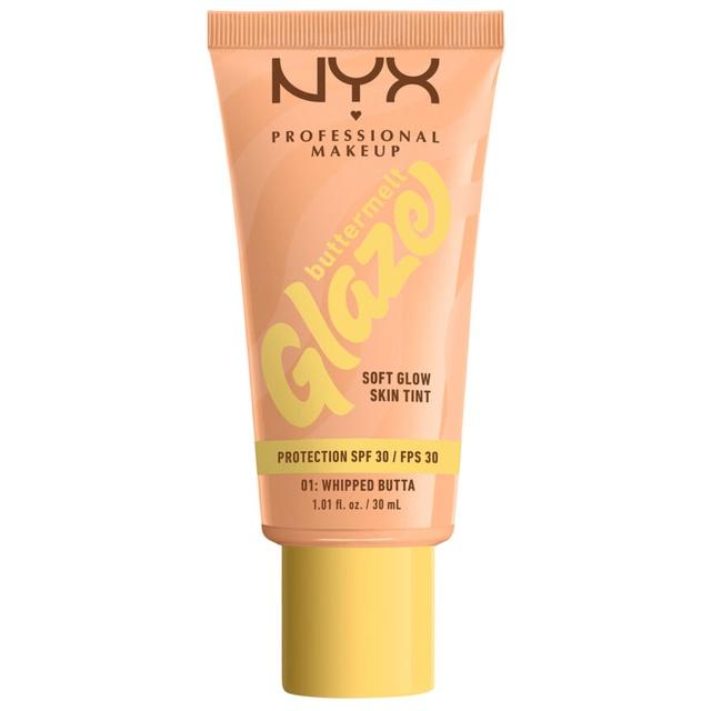 NYX Professional Makeup Buttermelt Glaze Skin Tint SPF30 Foundation 01 Whipped Butta 30 ml product image