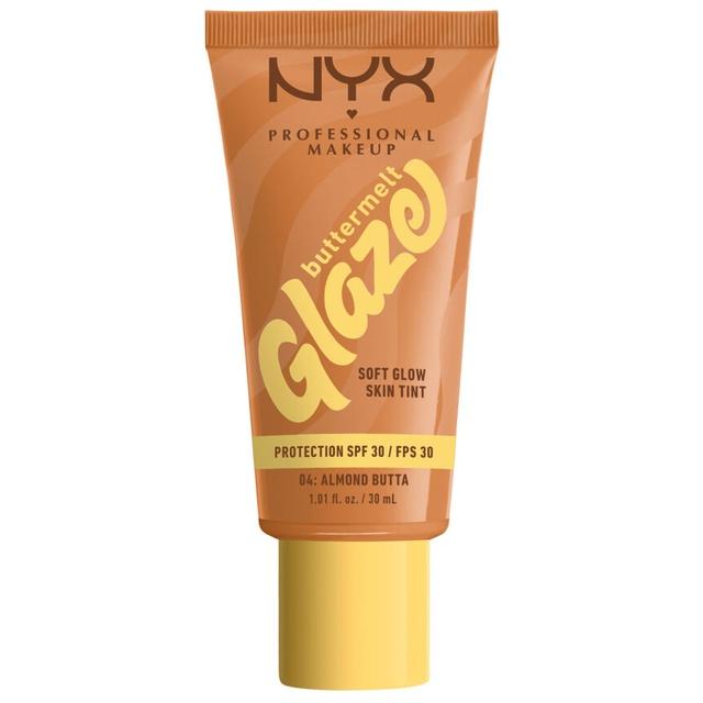 NYX Professional Makeup Buttermelt Glaze Skin Tint SPF30 Foundation 04 Almond Butta 30 ml product image