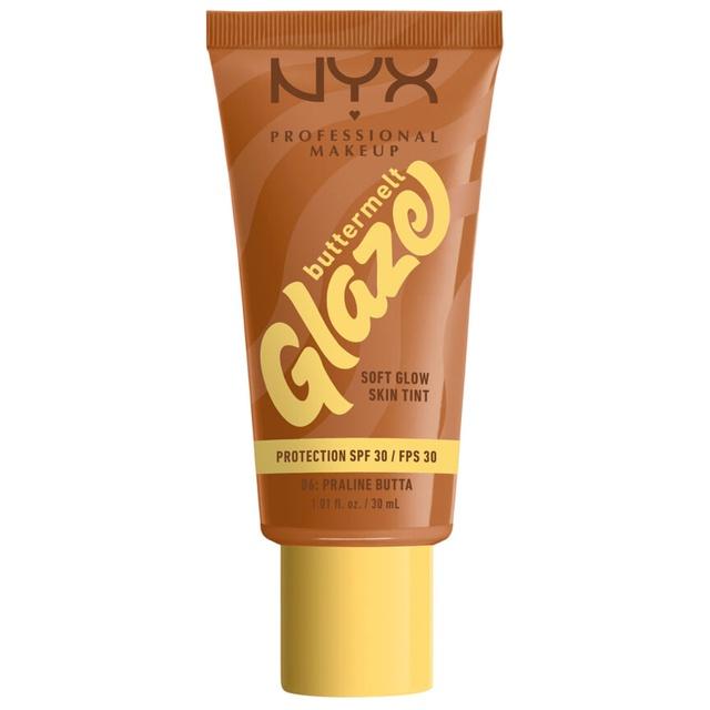 NYX Professional Makeup Buttermelt Glaze Skin Tint SPF30 Foundation 06 Praline Butta 30 ml product image