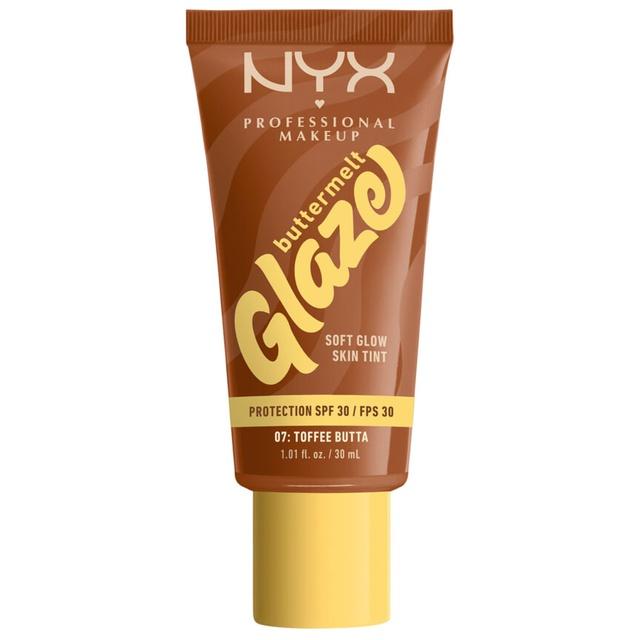 NYX Professional Makeup Buttermelt Glaze Skin Tint SPF30 Foundation 07 Toffee Butta 30 ml product image
