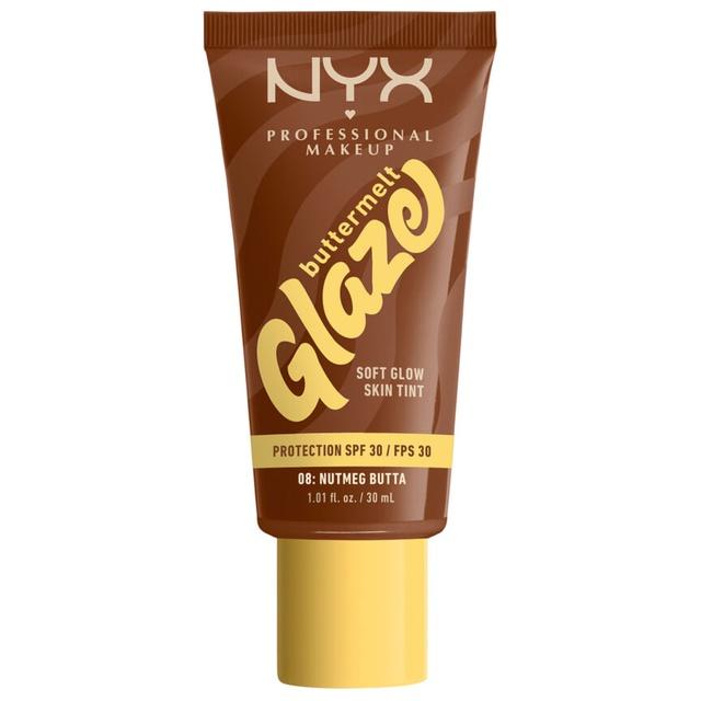 NYX Professional Makeup Buttermelt Glaze Skin Tint SPF30 Foundation 08 Nutmeg Butta 30 ml product image