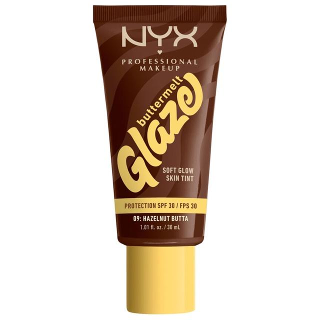 NYX Professional Makeup Buttermelt Glaze Skin Tint SPF30 Foundation 09 Hazelnut Butta 30 ml product image