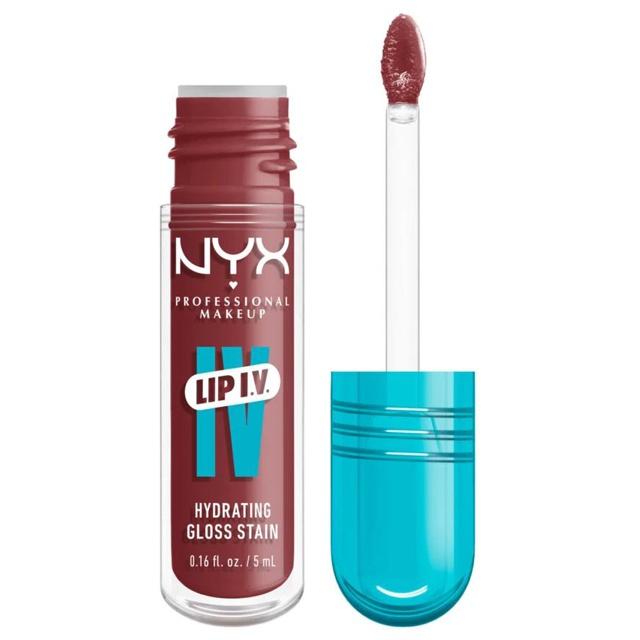 NYX Professional Makeup Lip I.V. Hydrating Gloss Stain läppglans 02 Hydra-Honey 5 ml product image
