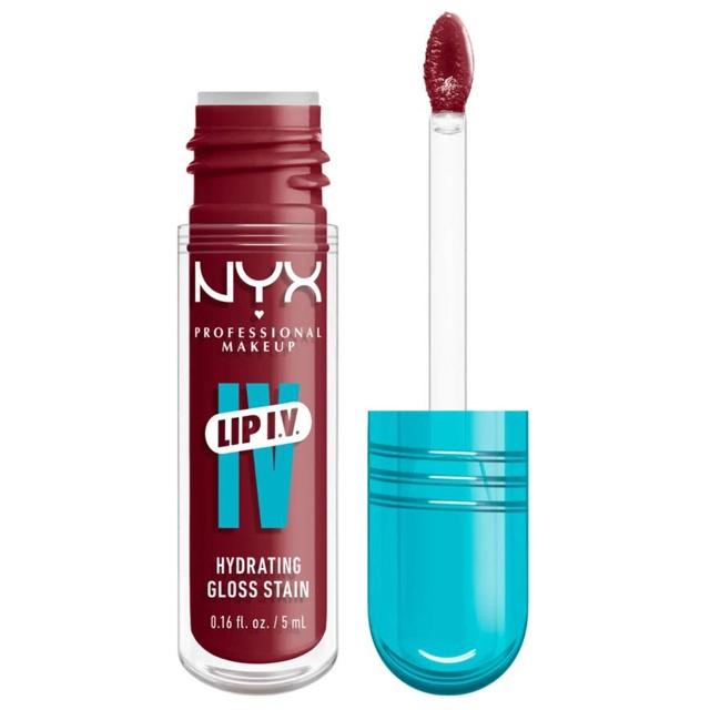NYX Professional Makeup Lip I.V. Hydrating Gloss Stain läppglans 09 Blush Rush 5 ml product image