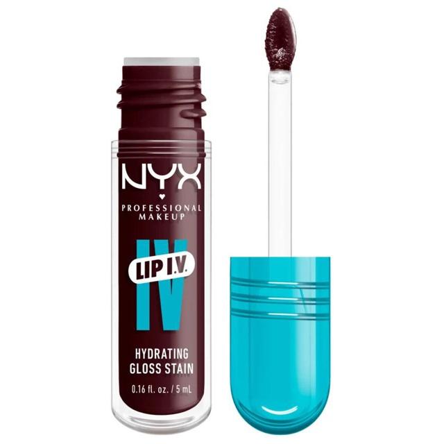 NYX Professional Makeup Lip I.V. Hydrating Gloss Stain läppglans 14 Mauve N Moist! 5 ml product image