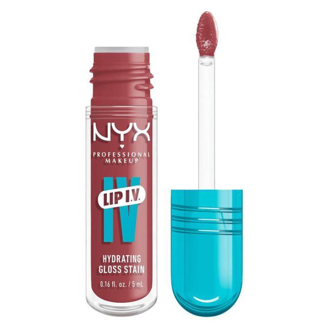 NYX Professional Makeup Lip I.V. Hydrating Gloss Stain Läppglans 17 Petal Pourin 5 ml product image