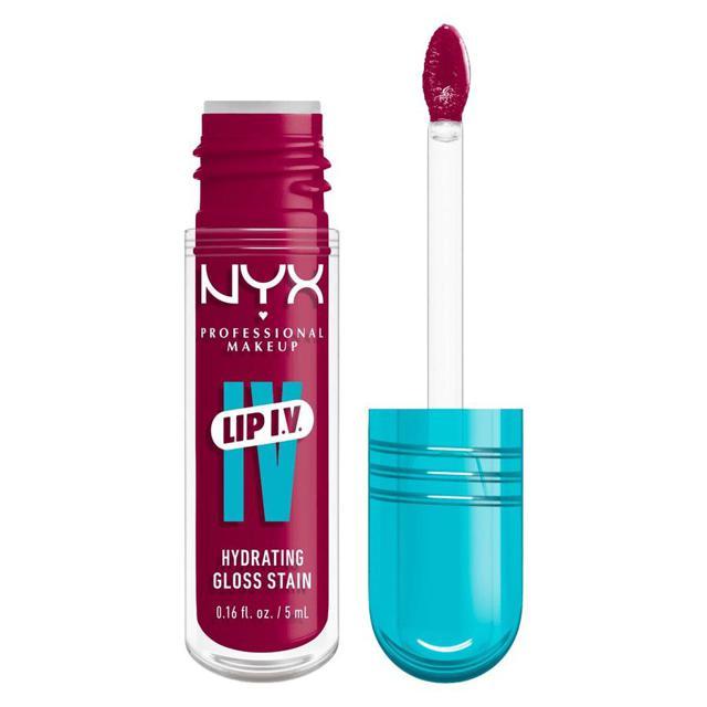 NYX Professional Makeup Lip I.V. Hydrating Gloss Stain Läppglans 19 Magenta Mist 5 ml product image