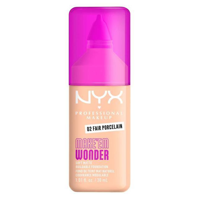 NYX Professional Makeup Make Em Wonder Foundation 02 Fair Porcela product image