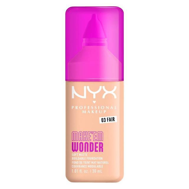 NYX Professional Makeup Make Em Wonder Foundation 03 Fair 30 ml product image