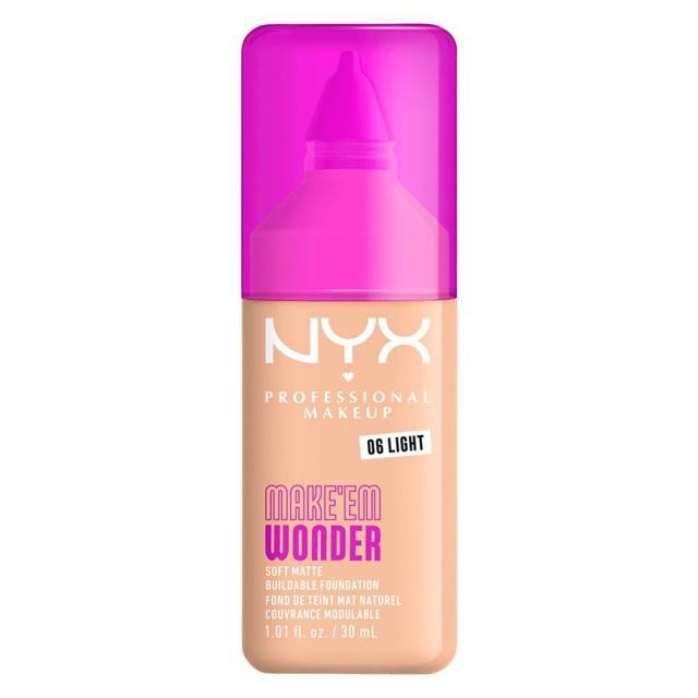 NYX Professional Makeup Make Em Wonder Foundation 06 Light 30 ml product image