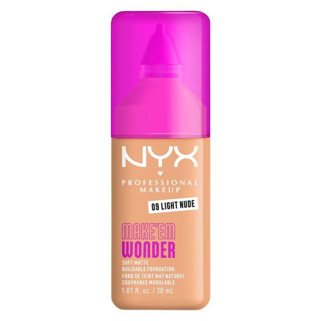NYX Professional Makeup Make Em Wonder Foundation 09 Light Nude 30 ml product image