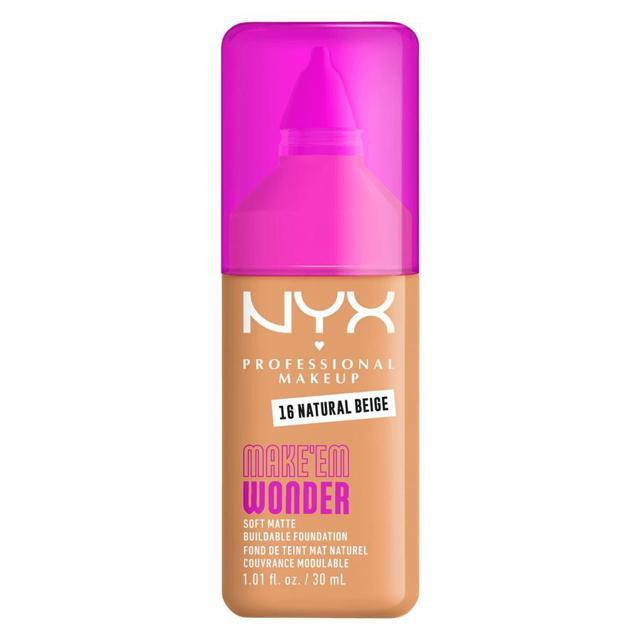 NYX Professional Makeup Make Em Wonder Foundation 16 Natural Beig product image