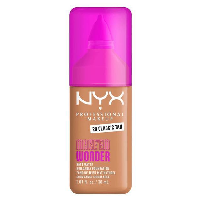 NYX Professional Makeup Make Em Wonder Foundation 20 Classic Tan product image