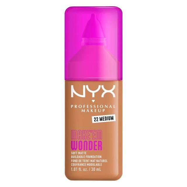 NYX Professional Makeup Make Em Wonder Foundation 22 Medium 30 ml product image