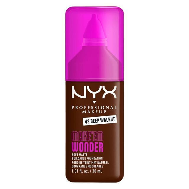 NYX Professional Makeup Make Em Wonder Foundation 42 Deep Walnut 30 ml product image