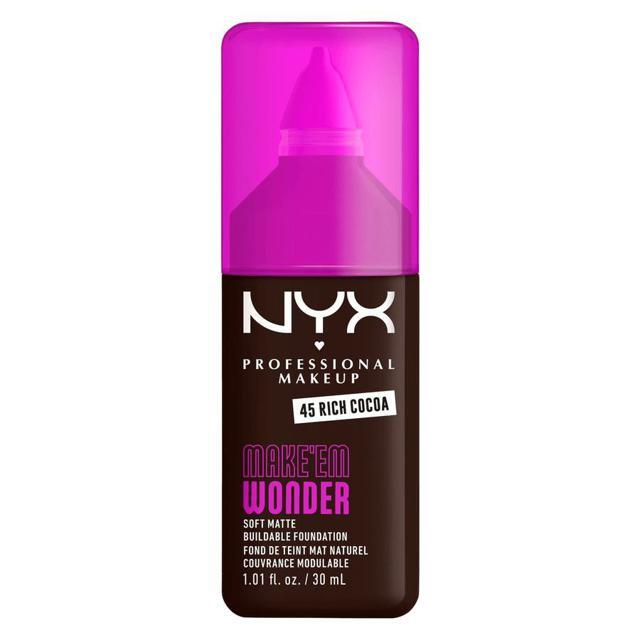NYX Professional Makeup Make Em Wonder Foundation 45 Rich Cocoa 30 ml product image
