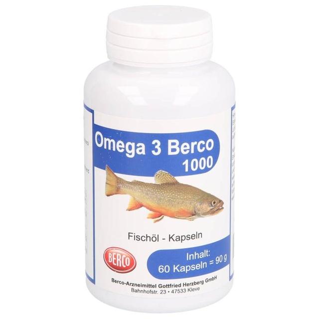 OMEGA-3 BERCO 1000 mg Kapseln product image