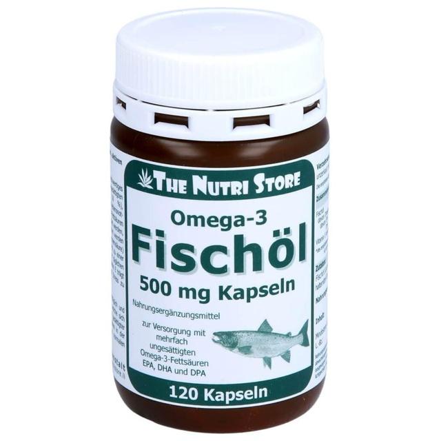 Omega 3 Fischöl Kapseln 500 mg, 120 St Kapseln product image
