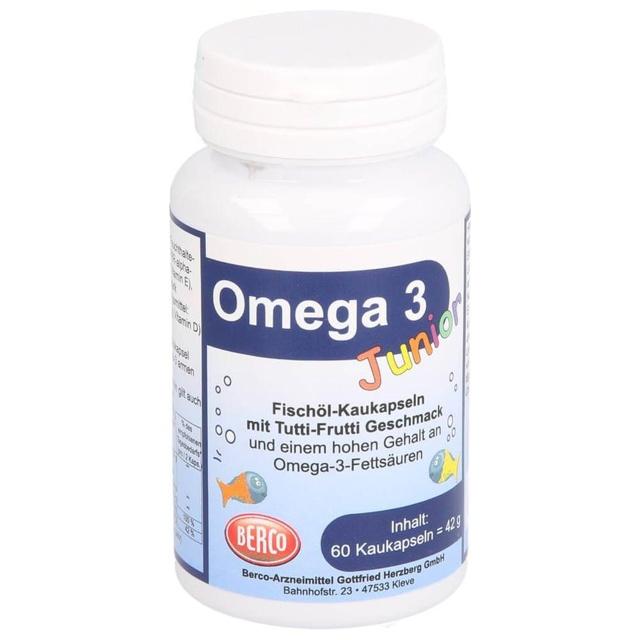 OMEGA-3 JUNIOR Berco Kaukapseln product image