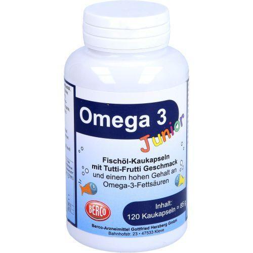 OMEGA-3 JUNIOR Berco Kaukapseln product image