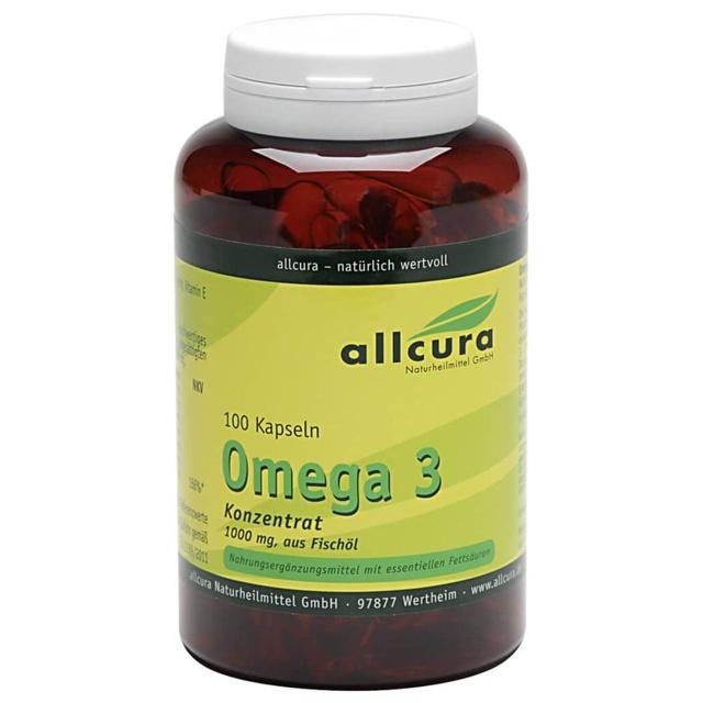 OMEGA-3 KONZENTRAT aus Fischöl 1000 mg Kapseln product image