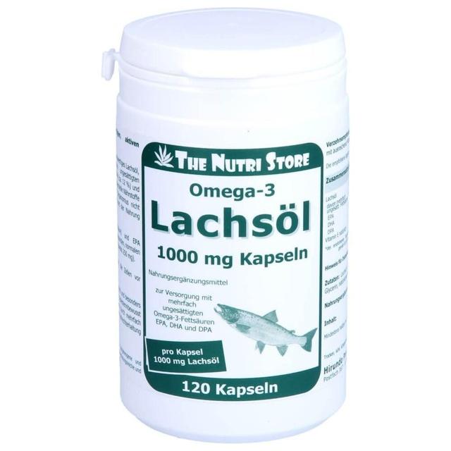 OMEGA-3 LACHSÖL 1000 mg Kapseln product image
