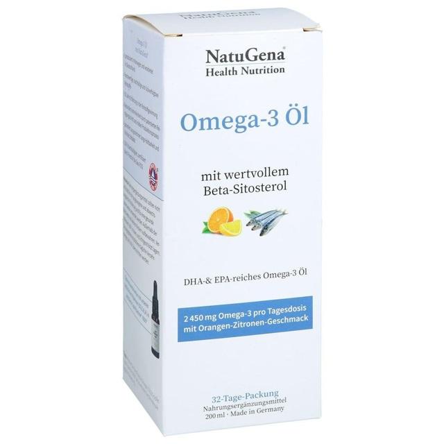 OMEGA-3 NAT.Fischöl 2450 mg Orangen-Zitronenaroma product image