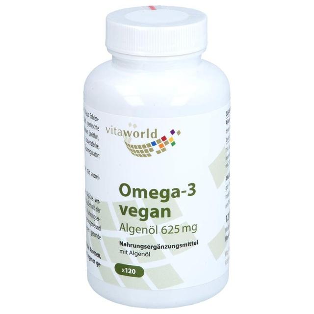 OMEGA-3 VEGAN Algenöl 625 mg Kapseln product image
