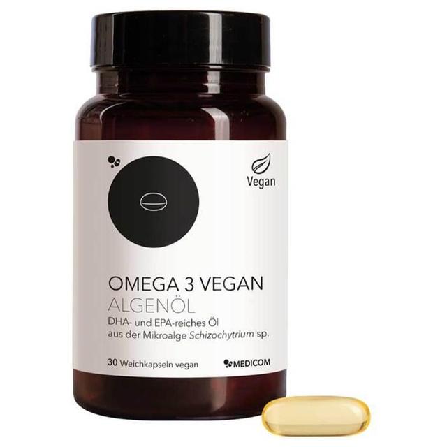 Omega-3 Vegan Algenöl Weichkapseln, 30 St Weichkapseln product image
