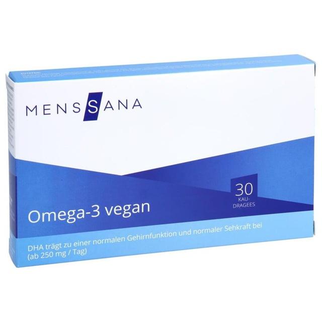OMEGA-3 VEGAN Kaudragees MensSana product image