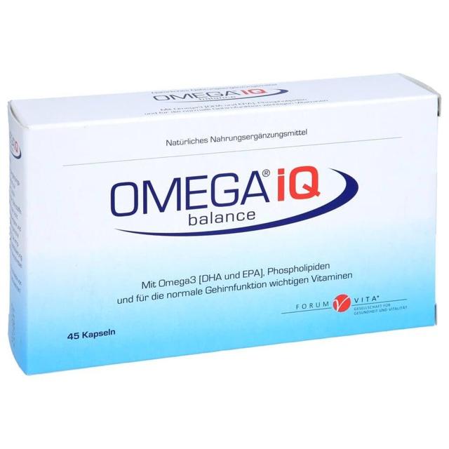 Omega IQ Kapseln, 45 St Kapseln product image