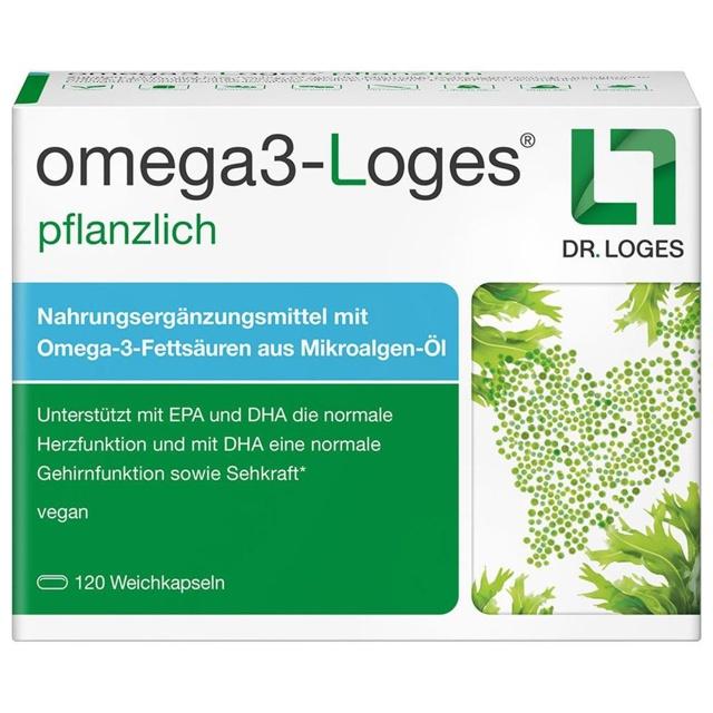 OMEGA3-LOGES pflanzlich Kapseln product image