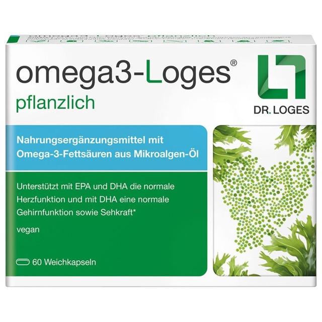 OMEGA3-LOGES pflanzlich Kapseln product image