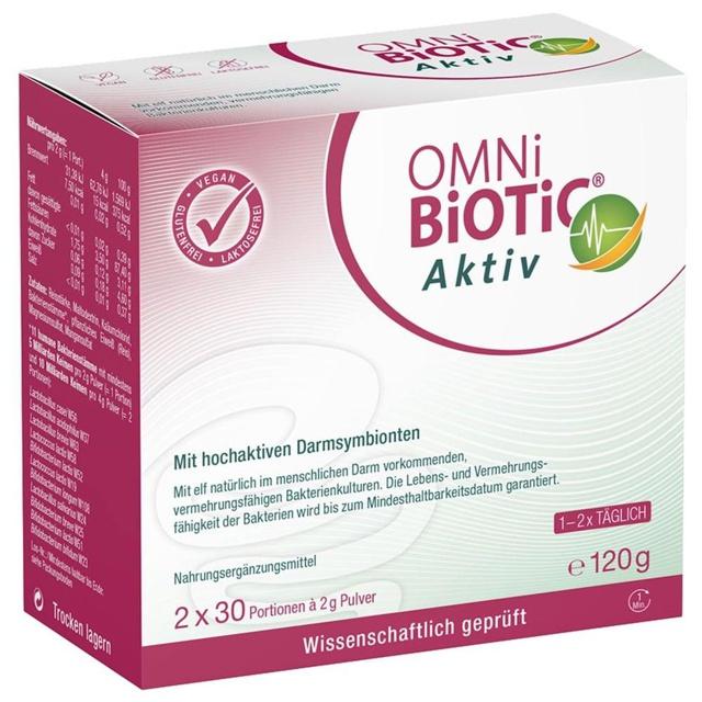 OMNi-BiOTiC Aktiv 2X60 g Pulver product image
