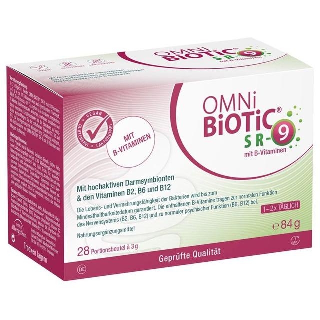 OMNI BiOTiC SR-9 mit B-Vitaminen Pulver Beutel product image