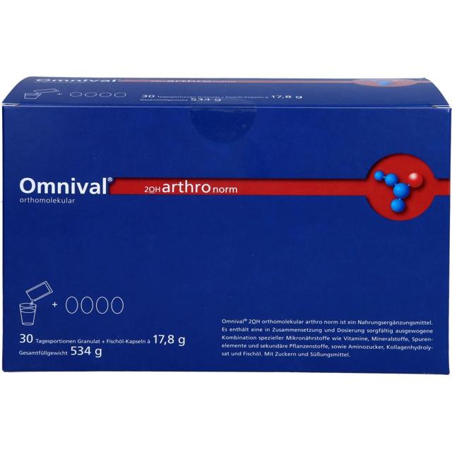 OMNIVAL orthomolekul.2OH arthro norm 30Gran.Kap. product image