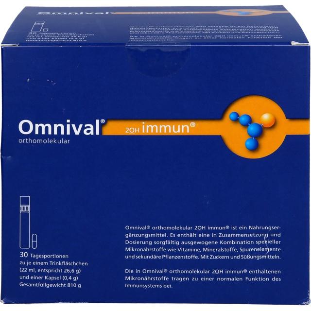 OMNIVAL orthomolekul.2OH immun 30 TP Trinkfl. product image